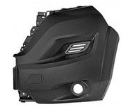 StoßStangenecke Vorne Links FÜR Peugeot Boxer AB 2014 Schwarz M/Radlauf+Nebel