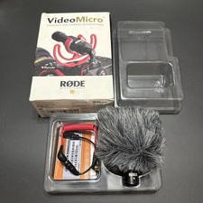 Rode VideoMicro Compact On-Camera Shotgun Mic...