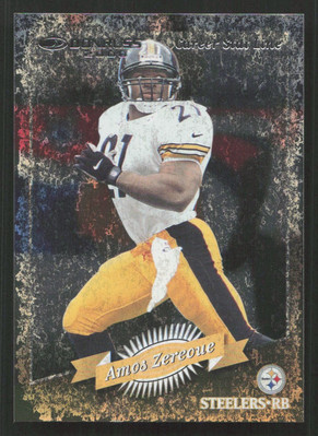 2000 Donruss Amos Zereoue Stat Line Career #/48 #108 Card