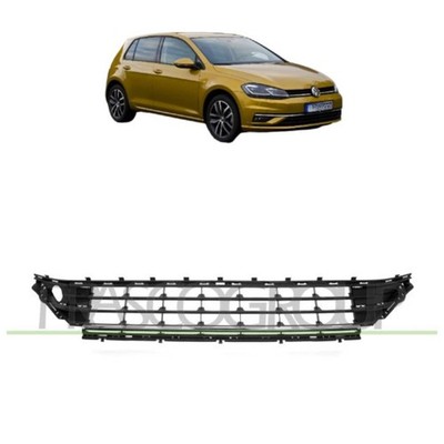 Lüftungsgitter mitte für VW Golf 7 VII 5G 2017-2019 Stoßstange Grill unten *