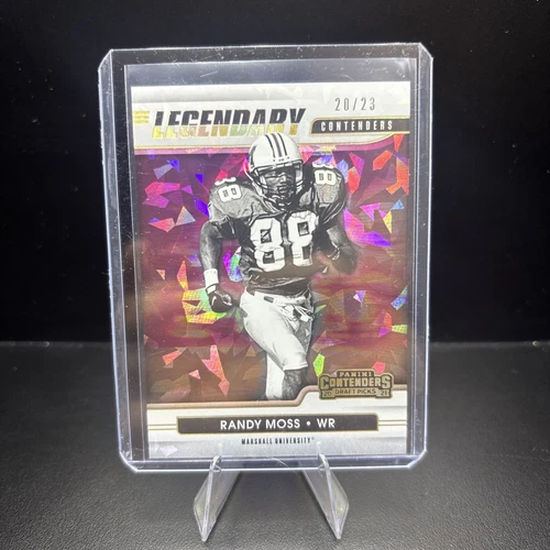 2021 Panini Contenders Draft Picks - Legendary Contenders #20 Randy Moss /23 SSP