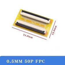 2Pcs 0.5 mm Pitch 4-68 Pin Connector FPC/FFC Flexible Flat Cable Extension Board