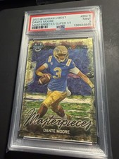 Marketplace image: 2023 Bowman U Best Dante Moore #1/1 Superfractor Oregon UCLA PSA 9