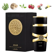 100ml Lattafa Asad Eau de Parfum for Men & Women Long-Lasting Arabian Fragrance