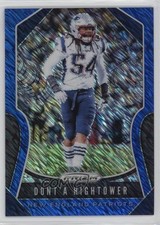 2019 Panini Prizm Blue Shimmer Prizm 1/10 Dont'a Hightower #24 2b6