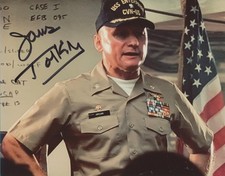James Tolkan "Top Gun" AUTOGRAPH Signed 'Stinger' Autographed 8x10 Photo B ACOA