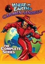 Where on Earth is Carmen Sandiego: The Complete Series  DVD, 2017, BRAND NEW 