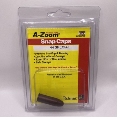 Pachmayr A-Zoom Precision Metal Snap Caps 44 Special Aluminum