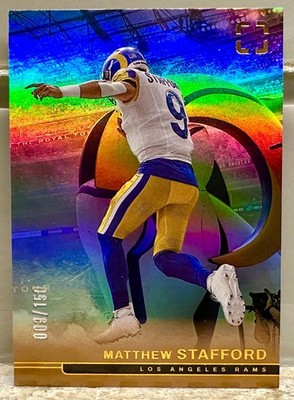 JERSEY NUMBER MATCH! 2025 Panini Photogenic Matthew Stafford Bronze 9/150! RAMS!