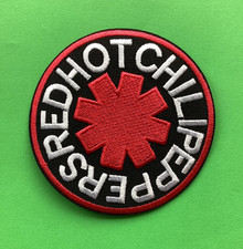 RED HOT CHILI PEPPERS ROCK BAND IRON OR SEW ON QUALITY EMBROIDERED PATCH