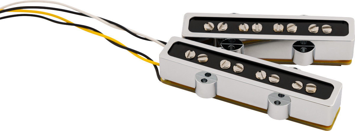 Fender Cobalt Chrome Jazz Bass Pickups by Tim Shaw, FeCrCo Magnets, 099-2376-000