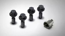 Genuine Land-rover Locking Wheel Bolts - Silver Finish Lr155113