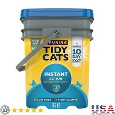 Clumping Cat Litter Quick Release 10 Day Odor Control Low Dust Multi Cat Use
