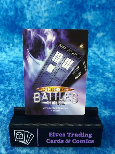 Tarjeta coleccionable Doctor Who Battles in Time 3: Invader única CCG de Topps 2007 - Imagen 222 de 402
