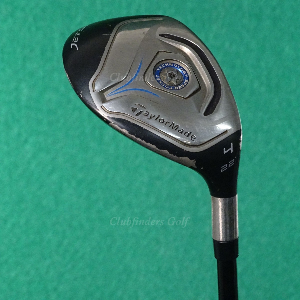 TaylorMade JetSpeed 22° Hybrid 4 Iron Velox T 65g Graphite TaylorMade JetSpeed 22° Hybrid 4 Iron Velox T 65g Graphite