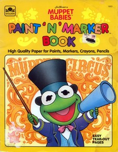 muppet babies coloring book