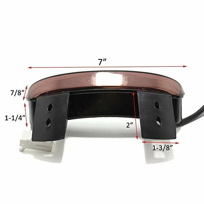 Luz trasera intermitente freno intermitente señal de giro LED 12V para Suzuki Marauder 800 1600 Foto 4 de 4