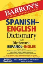 Barron's Spanish-English Dictionary: Diccionario Espanol-Ingles (Barron's - GOOD
