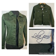 Lola Jeans Gabriella Hg Olive Jacket Nwt No Size Tag See Pictures