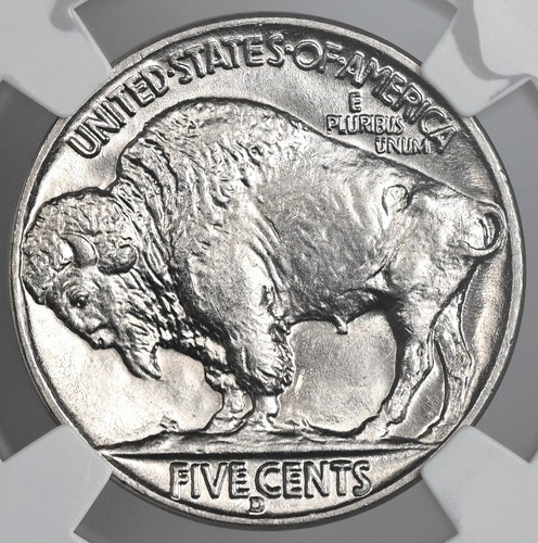 1938-D 5C BUFFALO NICKEL "DENVER MINT" NGC MS66 #8344657-099 - Picture 3 of 4
