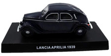 Modellino auto polizia Lancia Aprilia 1939 Carabinieri giocattolo blu pressofuso scala 1:43