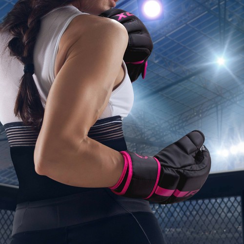 MMA Boxhandschuhe von RDX, Sparring, Boxhandschuhe für Herren, Muay Thai Handschuhe - Bild 37 von 50