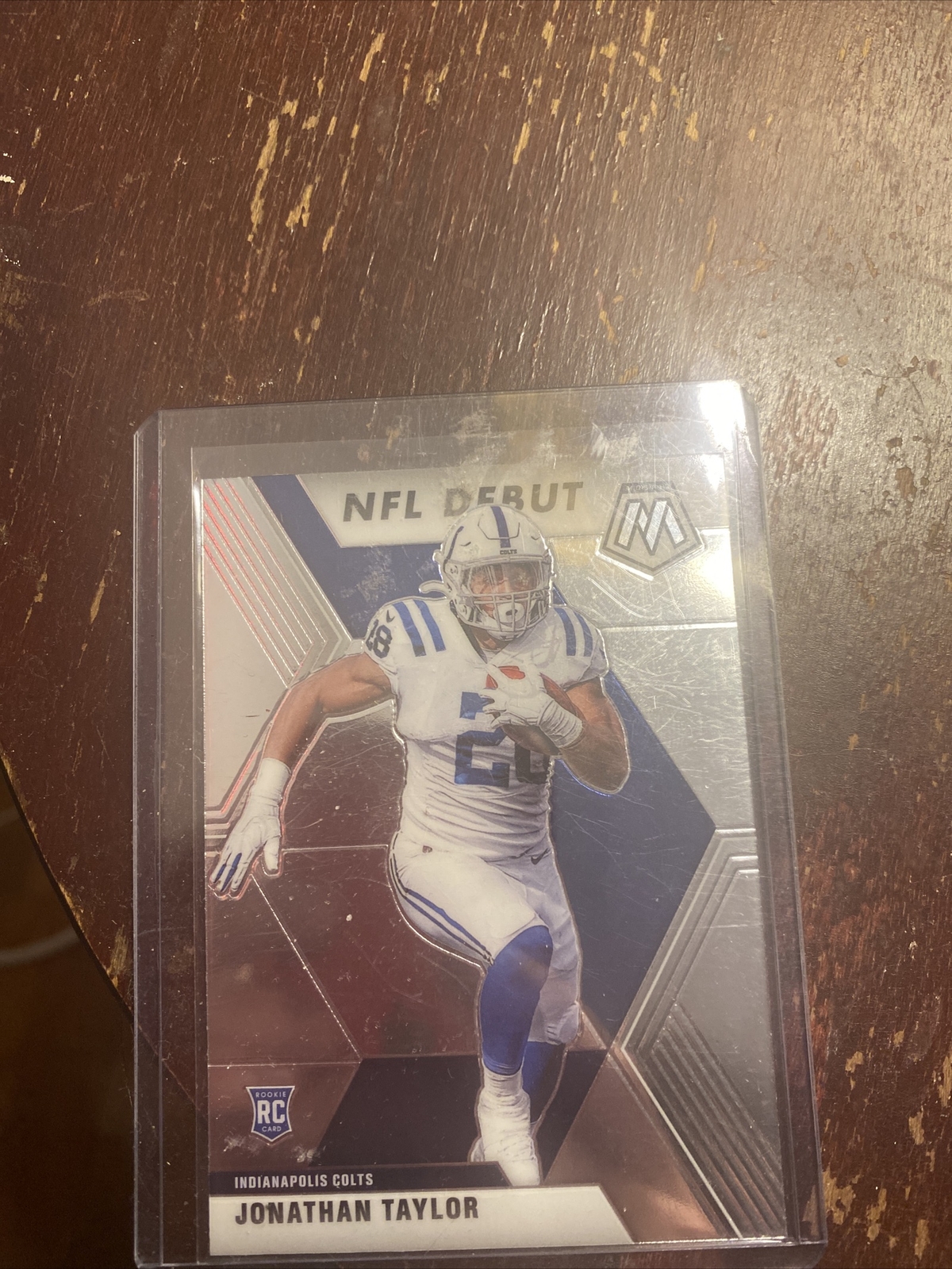 2020 Mosaic Jonathan Taylor NFL Debut Rookie Card RC Colts #276