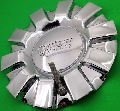 CRUISER ALLOYS CENTER CAP # 903L180 903K80 CHROME WHEELS CENTER CAP - Picture 2 of 5