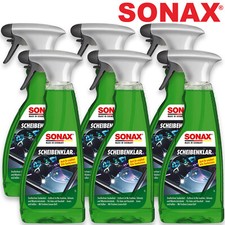 6x SONAX Scheibenklar Scheibenreiniger Nikotinentferner Innen Glasreiniger 500ml