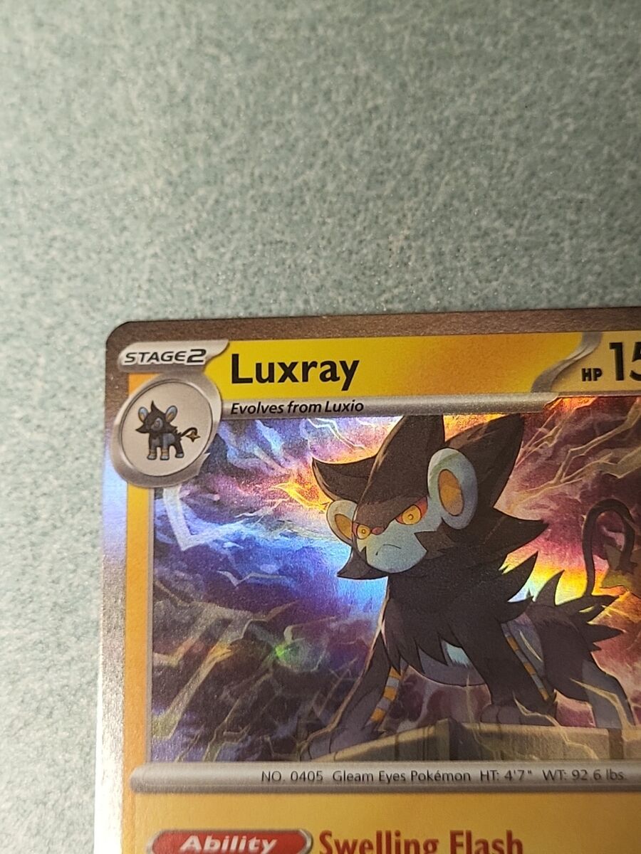 Luxray 071/193 - Holo Rare- Paldea Evolved- Pokémon- Near Luxray 071/193 - Holo Rare- Paldea Evolved- Pokémon- Near