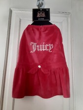 Juicy Couture Velour Dog Dress Size M/L NEW WITH TAGS