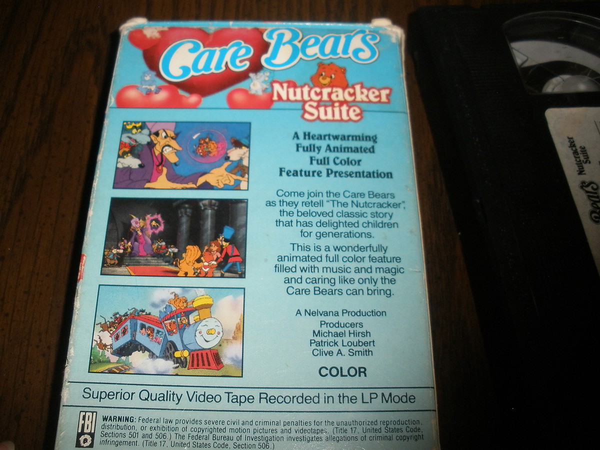 The Care Bears Nutcracker Suite (VHS) 1988 HTF 85024657034| eBay