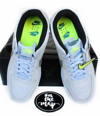 Nike Air Force 1 AF1 W Shadow Snakeskin Platinum Grey UK 8