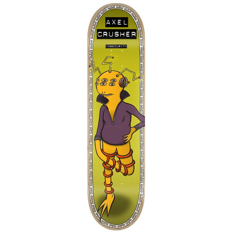Toy Machine Skateboard Deck Axel Insecurity 8.5"