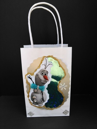 Disney frozen olaf Inspired birthday party gift decorate goody bags or boxes. - Picture 5 of 8