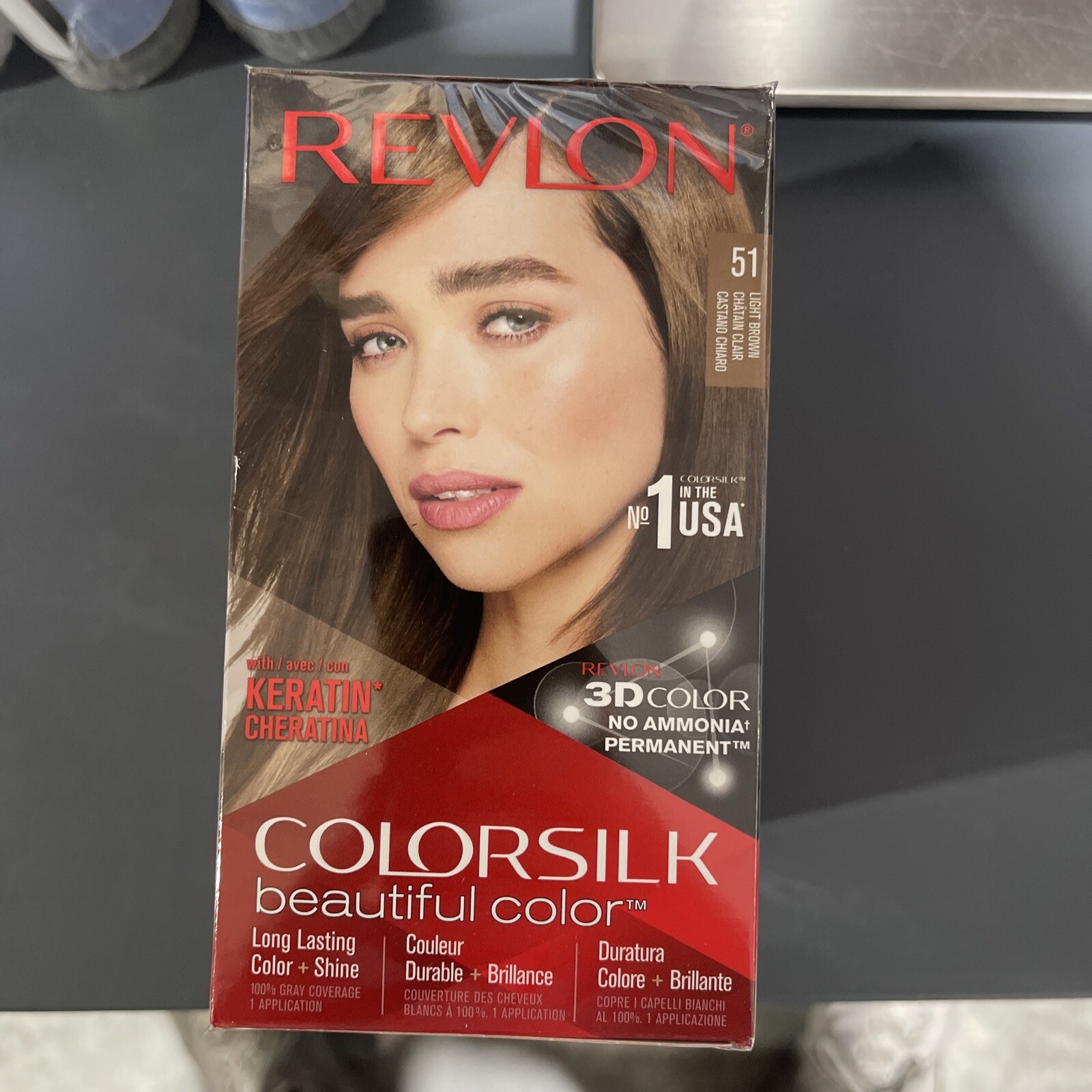 Silk 51 Light Brown Hair Dye Color