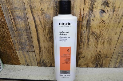Nioxin System 4 Scalp + Hair Thickening Shampoo For Colored, Dry, & Damaged 10oz
