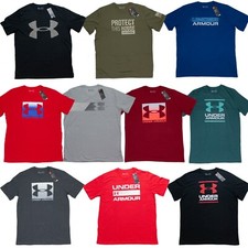Under Armour Mens T-Shirt Threadborne HeatGear  Graphic - Size M L XL 2XL 3XL