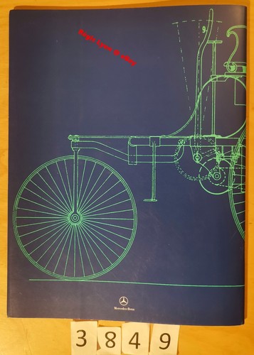 MERCEDES DAIMLER BENZ MAGAZINE DU CENTENAIRE 1886 1986 Prospectus Fr 50 pages - Picture 19 of 19