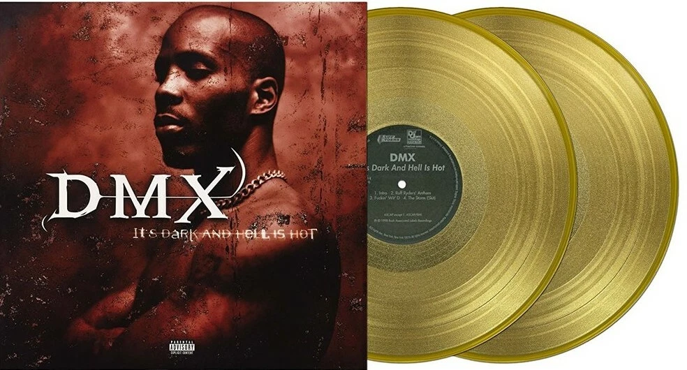 DMX It s Dark And Hell Is Hot 2 LP 15 Year Anniversary Gold Vinyl Edition