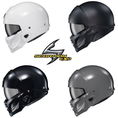 Scorpion Exo Cover Open Face Street Motorcycle Helmet Pick Size Color  - Main Image