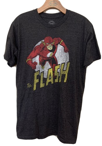 DC Comics The Flash Men’s Dark Gray Men’s T Shirt Size M - Picture 2 of 4