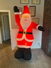 Gemmy 2005 8ft Tall HoHoHo Santa Claus Christ...