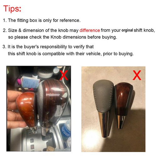 For Lexus ES350 2007-2015 Walnut Wood Car Gear Shift Knob Shifter Accessories - Picture 5 of 7