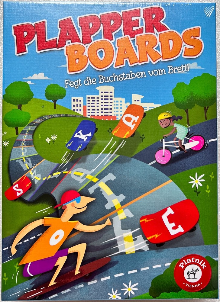 Chatterboards Piatnik family game board game learning game children's game word game