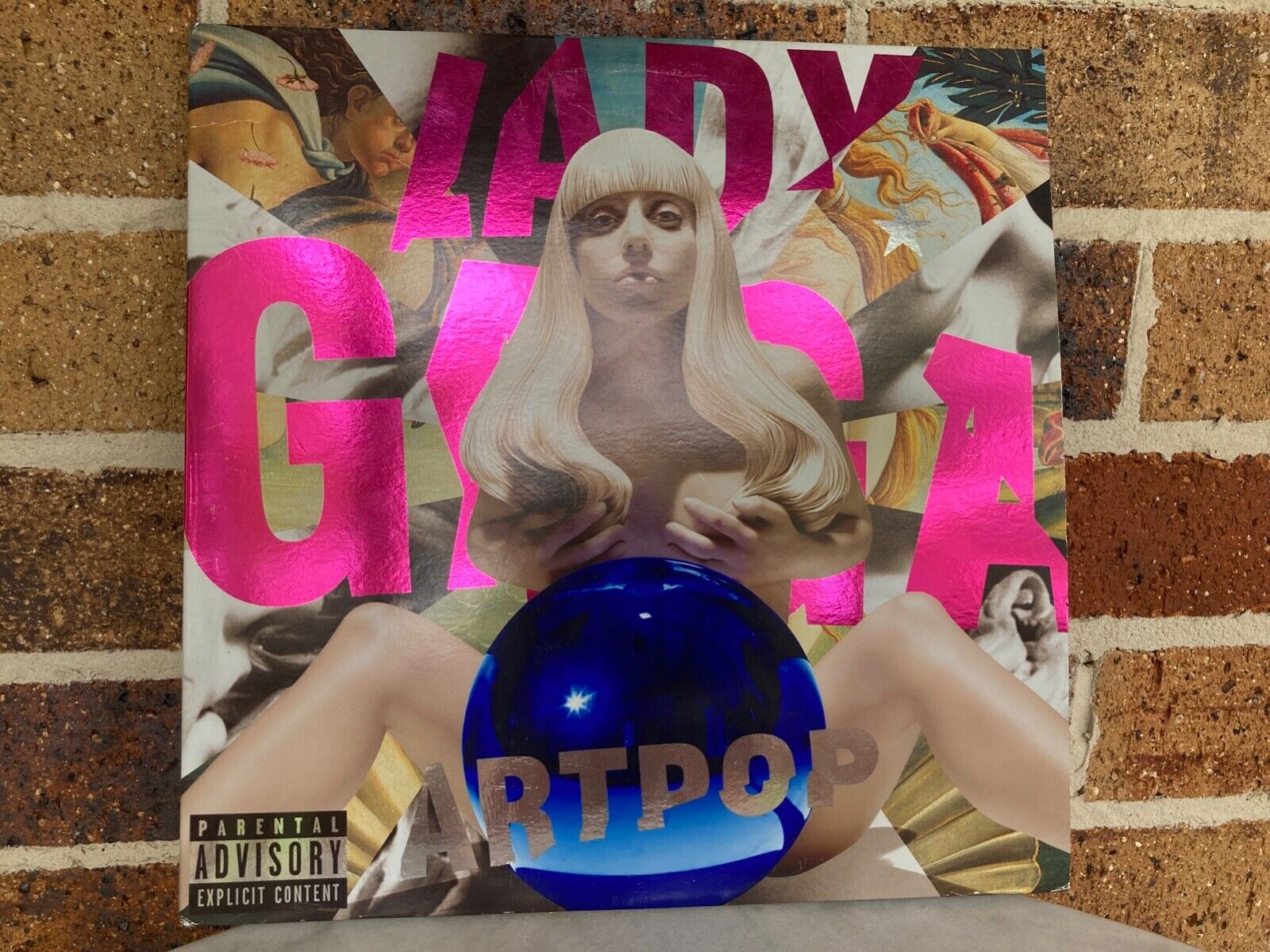 Lady Gaga Artpop Vinyl 2 LP Foil Cover DO WHAT U WANT SUPER RARE