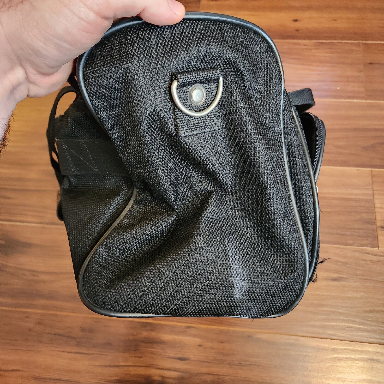 Samsonite Black Nylon Travel Tote Duffle Bag 16” Carry-on Gym Overnight 