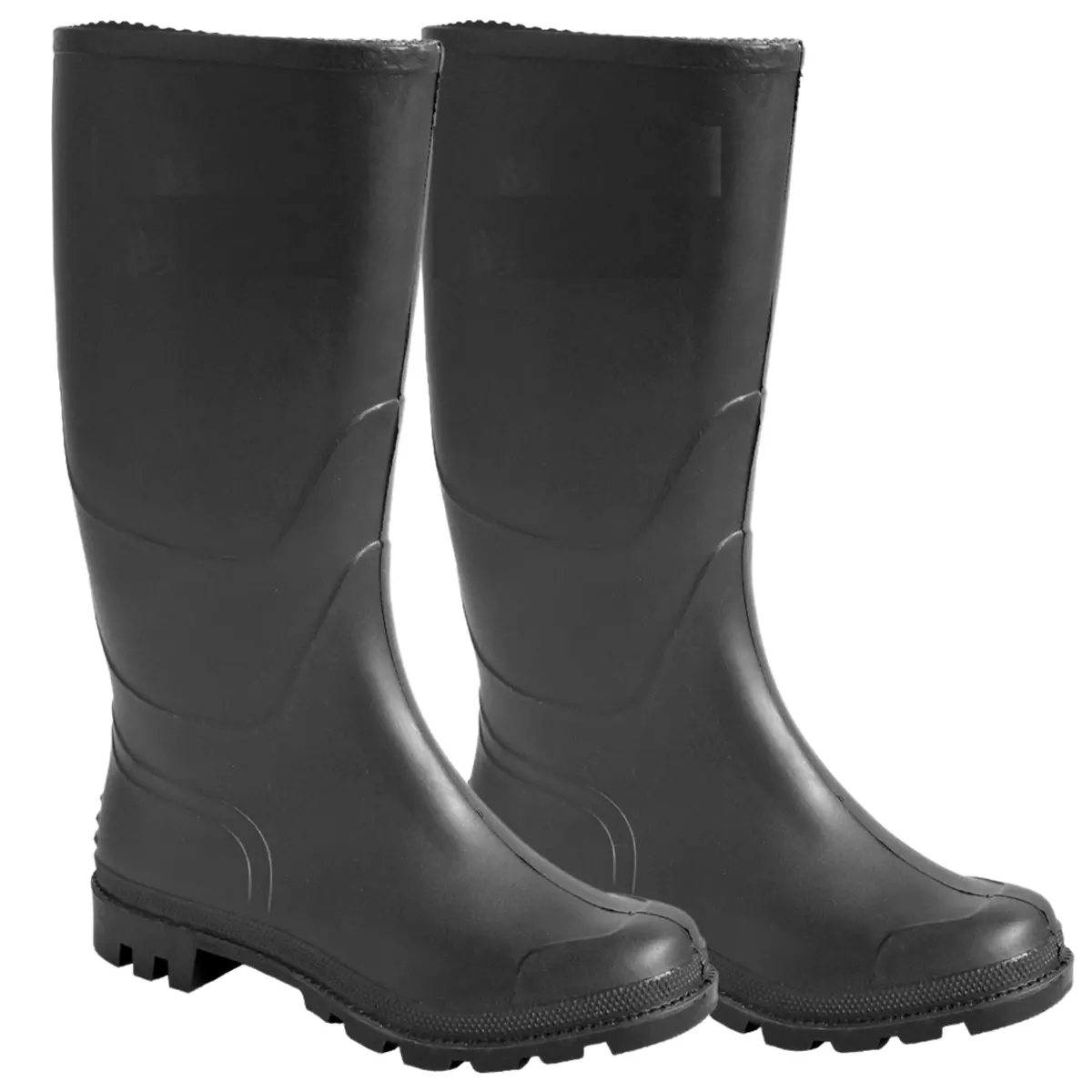 Rubber black boots hotsell