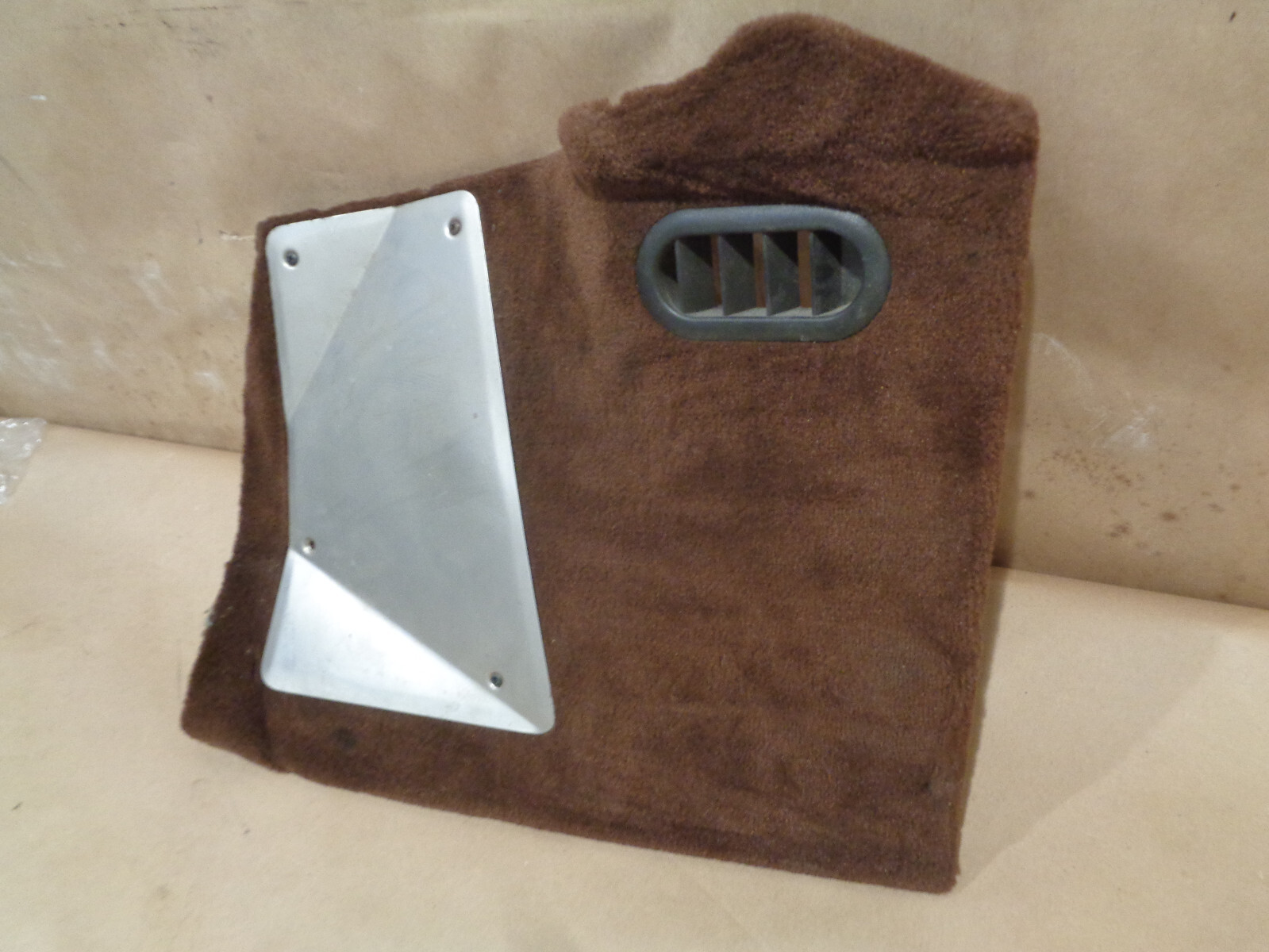 Ferrari 550-575 - LH Front Lateral Cover With Metal Kick Panel - P/N 64585200