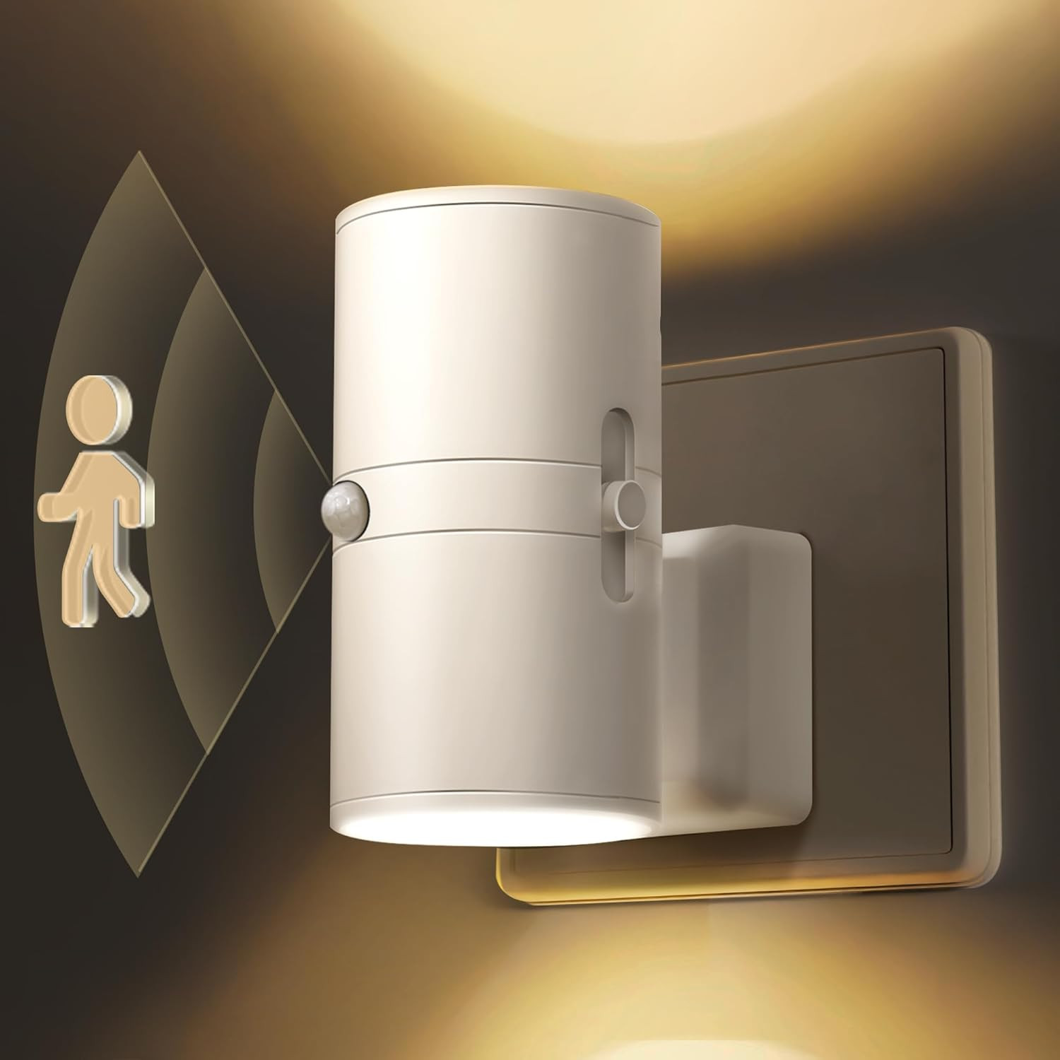 Luce Notturna Bambini da Presa Sensore Movimento: Notti Serene 1pz